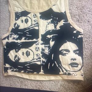 Graphic Print Women's Tank Top
